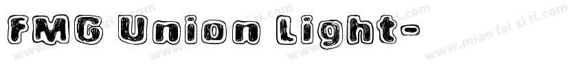 FMG Union Light字体转换